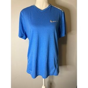 Womens Nike DriFit Blue Shirt